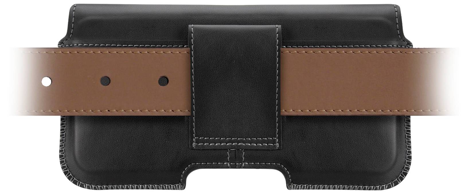 Étui téléphonique noir élégant présentant des découpes pour plusieurs caméras arrière et boutons latéraux, offrant protection et style pour un smartphone.