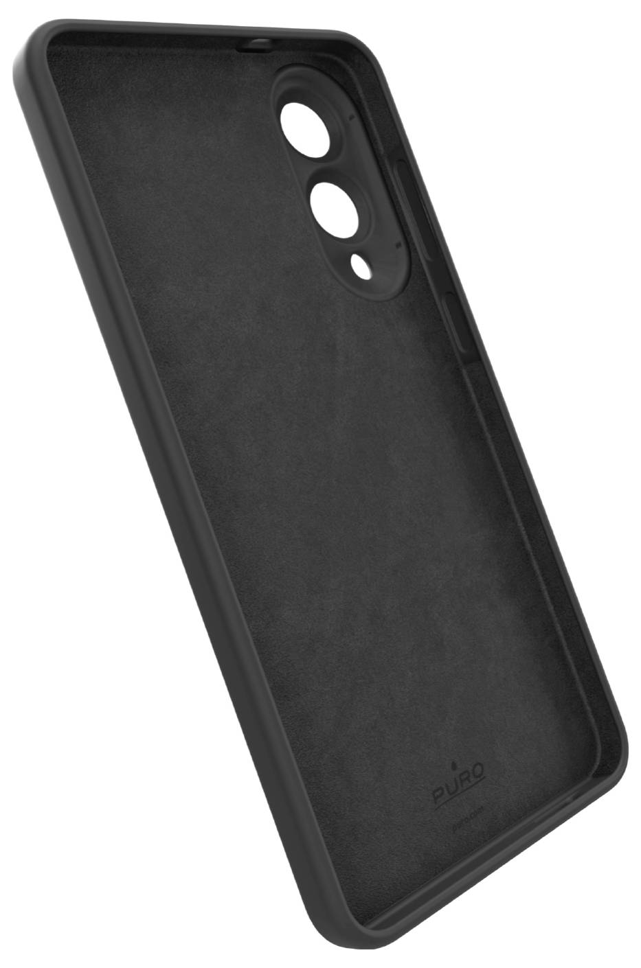 « Étui transparent pour Samsung A05s de SBS » emballage, présentant un design fin et transparent en matériau recyclable, mettant en avant son ajustement parfait.