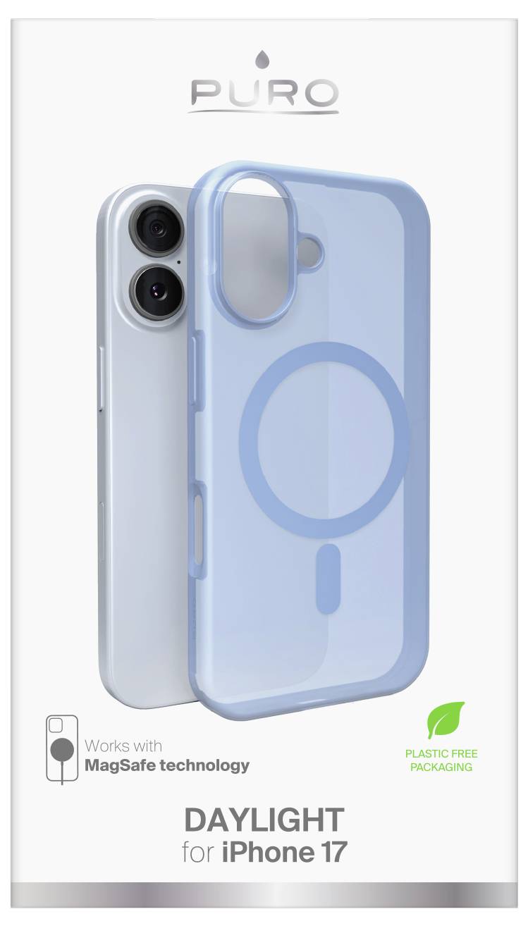 sbs mobile Coque Apple iPhone 17 bleu compatible avec MagSafe PUIPC1763DAYLBLUE-1