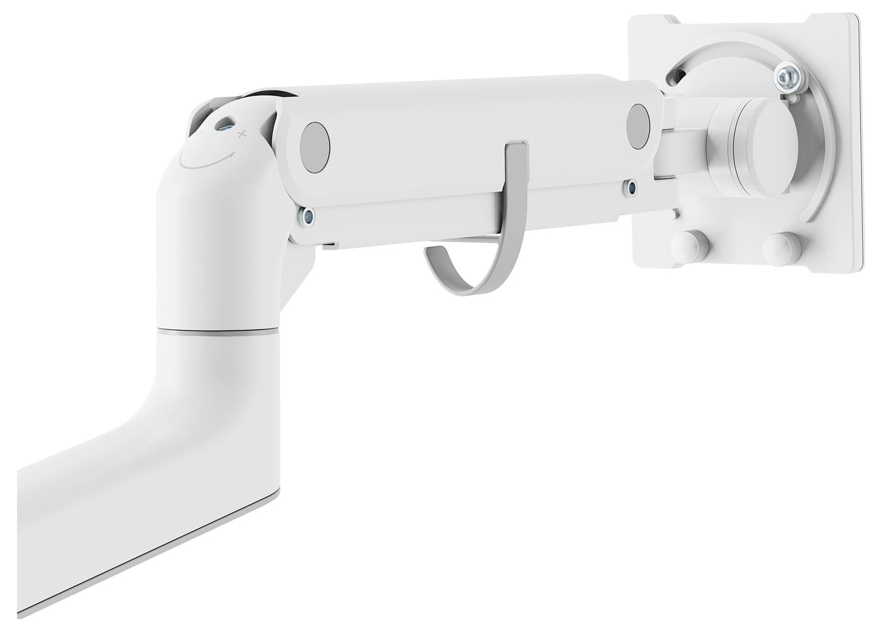 Digitus Support de table pour écran DIGITUS - Single Monitorhalterung, 57", 27 kg 1 Écran(s) 144,8 cm (57") blanc rotati-4