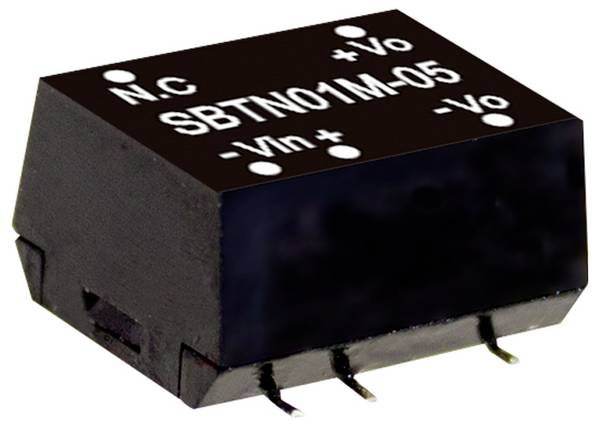 MEAN WELL SBTN01M-03 Convertisseur CC/CC 12 V 3.3 V 0.300 A 1 W Contenu 1 pc(s)