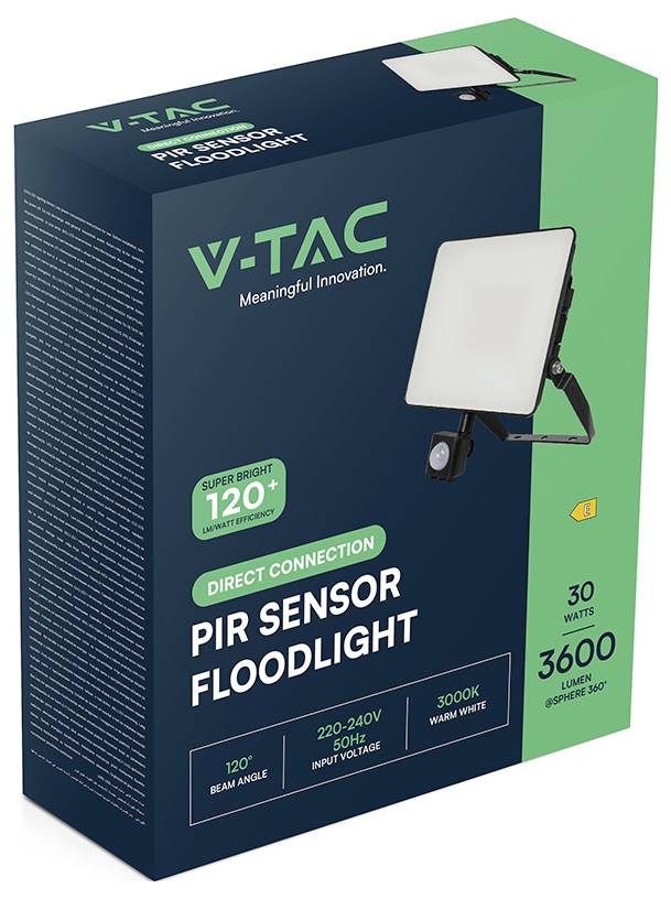 V-TAC VT-4919-FC 23841 Projecteur LED extérieur CEE: E (A - G) 20 W Couleur d'éclairage (ampoule LED): blanc chaud-2