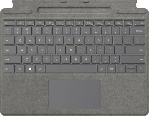 Microsoft Surface Pro Signature Keyboard Clavier pour tablette Adapté à la marque (tablette): Microsoft   Windows®