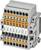 Un bloc de jonction électrique modulaire avec plusieurs points de connexion. Les étiquettes comprennent 'UEis', '60%', '30%', 'USive' et 'Sive'.