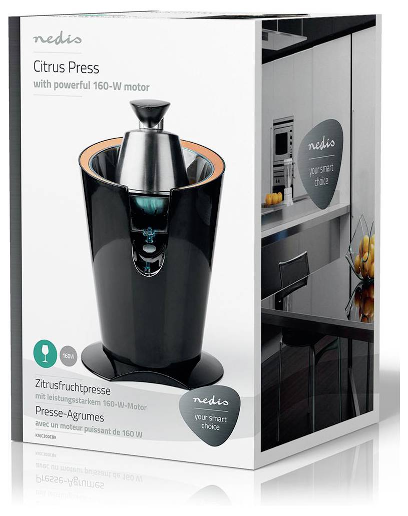 Nedis Presse-agrumes KAJC300CBK 160 W noir-12