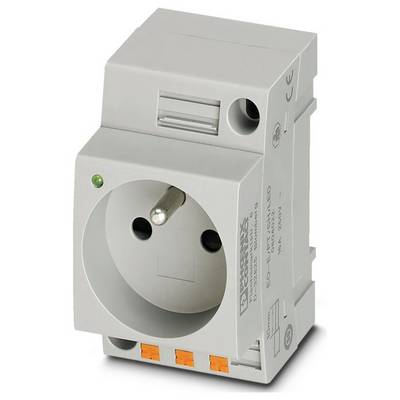 Prise électrique Phoenix Contact EO-E/PT/SH/LED gris (L x l x H) 59.2 x 45 x 75 mm-0