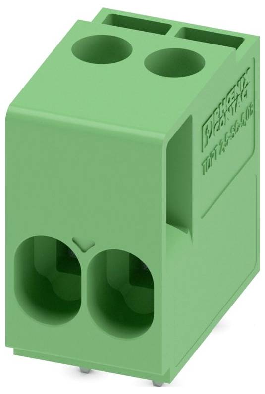 Phoenix Contact 1017491 Borne pour carte de circuits imprimés 4 mm² Nombre de pôles 2 vert 50 pc(s)