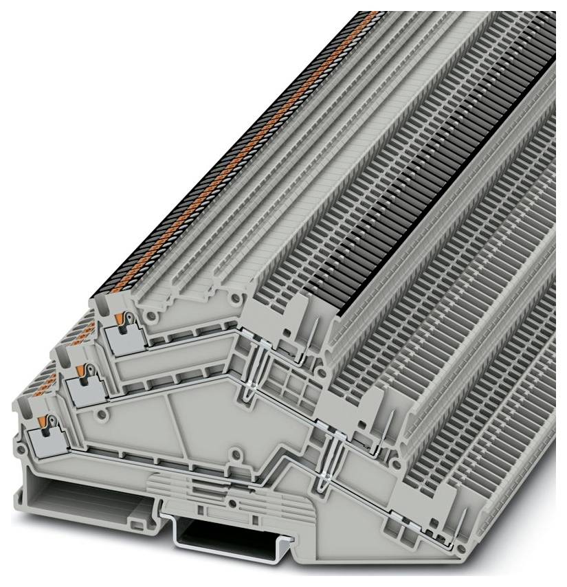 Phoenix Contact 1027883 Bloc de jonction à plusieurs étages enfichable gris 50 pc(s)
