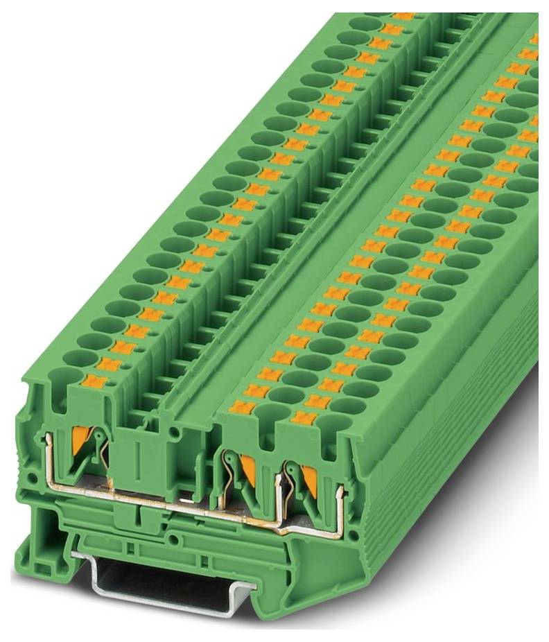 Phoenix Contact 1080103 Borne de passage Push-In vert 50 pc(s) Piece