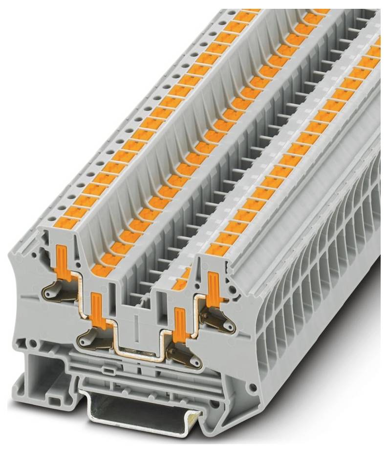 Phoenix Contact 1088734 Borne de passage Push-In gris 50 pc(s)-0