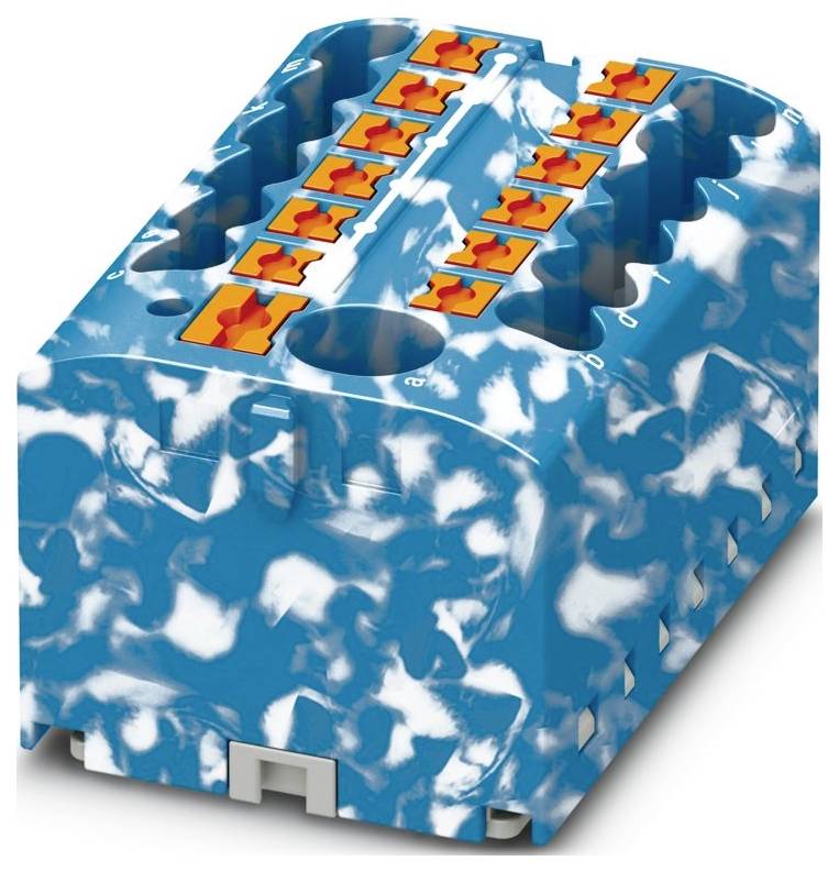 Phoenix Contact 1091672 Bloc de distribution Push-In bleu-blanc 8 pc(s)-0
