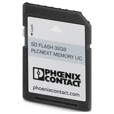 Phoenix Contact SD FLASH 32GB PLCNEXT MEMORY LIC Mémoire de programme/configuration industriel 32 GB-0
