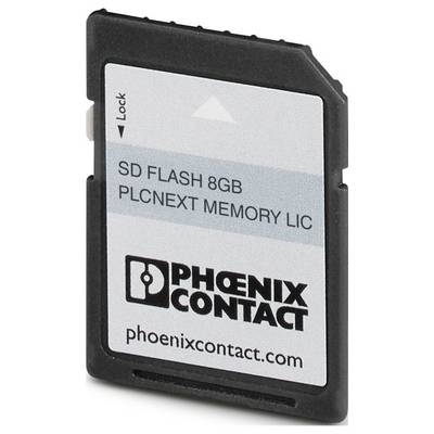 Phoenix Contact SD FLASH 8GB PLCNEXT MEMORY LIC Mémoire de programme/configuration 8 GB convient pour des applications i-0