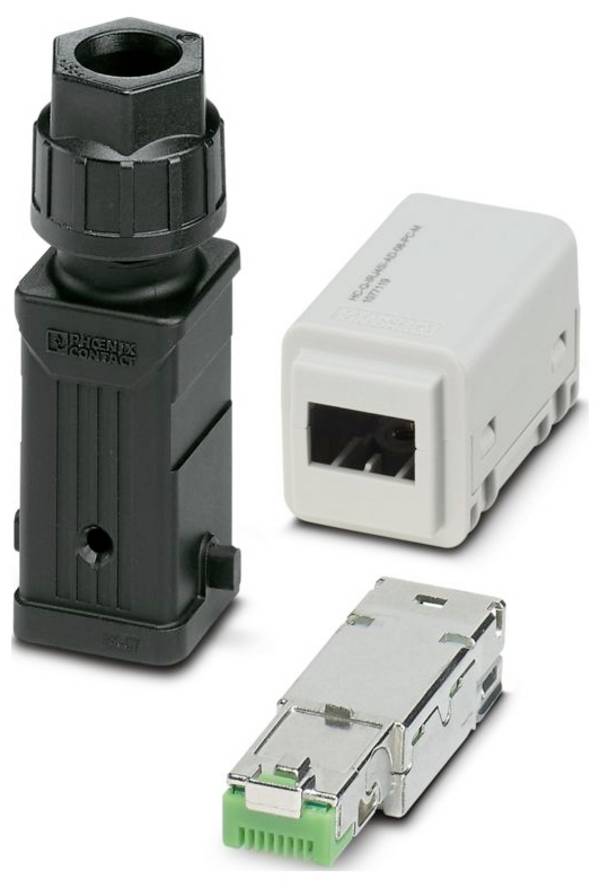 Phoenix Contact 1249555 Kit connecteur Insert mâle RJ45 Nombre total de pôles: 8 1 pc(s) Piece