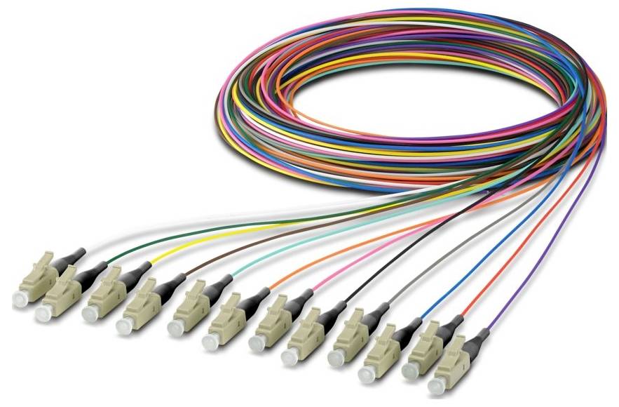 Phoenix Contact 1250833 fibre optique FO Câble de raccordement 2.50 m Multimode OM1-0