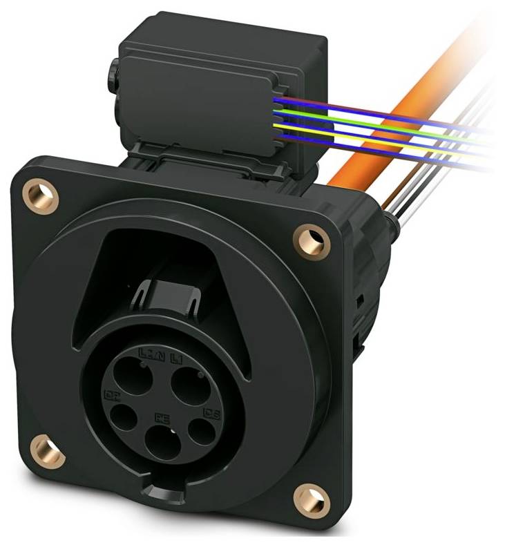 Phoenix Contact 1271960 Prise de charge pour véhicule électrique type 1 48 A 1 phase-0