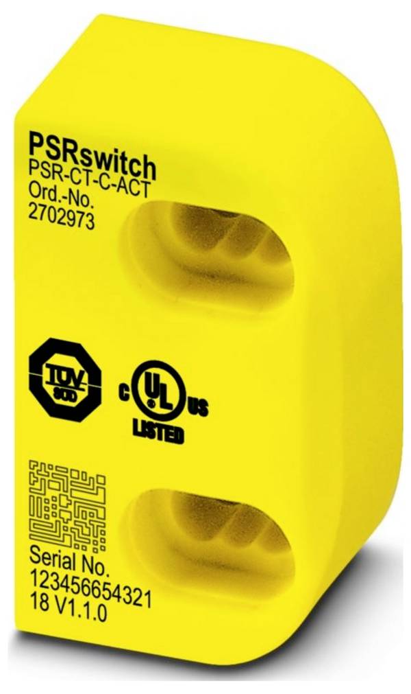 Phoenix Contact 2702973 Commutateur de sécurité jaune PSR-CT-C-ACT  1 pc(s)