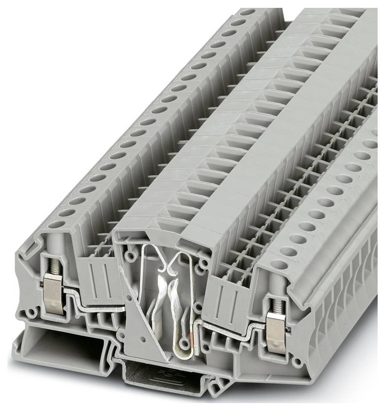 Phoenix Contact 3047420 Bloc de jonction de sectionnement pour transducteurs gris 50 pc(s)