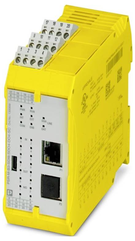 Phoenix Contact PSR-M-B3-SDI8-SDO4-DO4-SC 1300899 Module de sécurité 24 V/DC