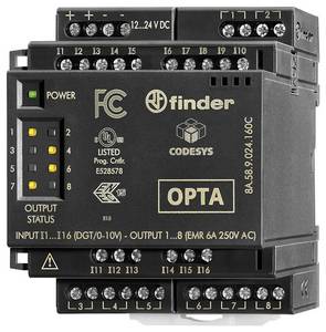 Finder 8A.88.9.024.160C OPTA Digitales SSR Erweiterungsmodul Module E/S