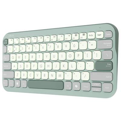 Asus ASUS KW100 KEYBOARD/GN/GE/81 sans fil Clavier allemand, QWERTZ, Mac vert, vert clair Easy Switch 3 appareils-4