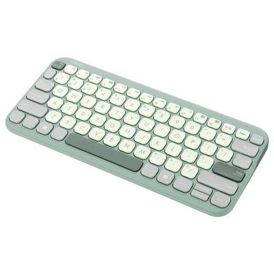 Asus ASUS KW100 KEYBOARD/GN/GE/81 sans fil Clavier allemand, QWERTZ, Mac vert, vert clair Easy Switch 3 appareils-5