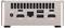 L'image montre la vue arrière d'un mini PC avec différents ports, notamment HDMI, Ethernet, USB-C, USB-A et un connecteur d'alimentation.