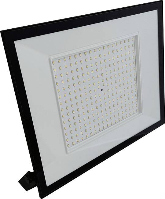 'Panneau lumineux LED avec un cadre noir et une grille de petites ampoules LED espacées uniformément, conçu pour un éclairage intérieur économe en énergie.'