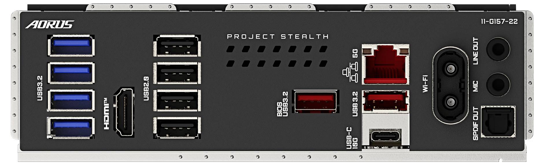 Gigabyte Gigabyte GA-B850 AORUS STEALTH ICE (AM5) Carte mère Socket (PC) AMD® AM5 Facteur de forme (détails) ATX Chipset-5