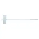 Intercable 183245 ICC61680 100x2,5mm Beschriftungsf. natur Serre-câble 100 mm 2.5 mm incolore avec languette plastique,