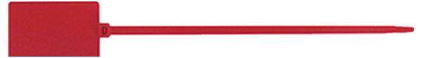 Intercable 183249 ICC61690 363x7,5mm Beschriftungsf. rot Serre-câble 363 mm 7.5 mm rouge avec languette plastique, avec champ de marquage 1 pc(s)