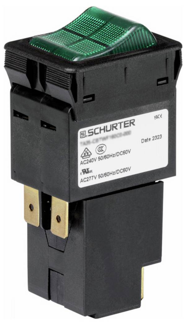 Schurter  3-150-707  Disjoncteur de protection  Thermisch-magnetisch  240 V/AC, 60 V/DC  16 A  1 x Off/On  IP40    1 pc(s)