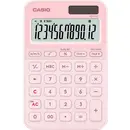 Casio Calculatrice de bureau rose clair Ecran: 12 (L x l x H) 154.5 x 101 x 18 mm