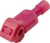 TRU COMPONENTS TC-14376160 Raccord rapide flexible: 0.5-1.5 mm² rigide: 0.5-1.5 mm² Nombre de pôles: 1 12 pc(s) rouge