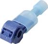 TRU COMPONENTS TC-14376168 Raccord rapide flexible: 1.5-2.5 mm² rigide: 1.5-2.5 mm² Nombre de pôles: 1 12 pc(s) bleu