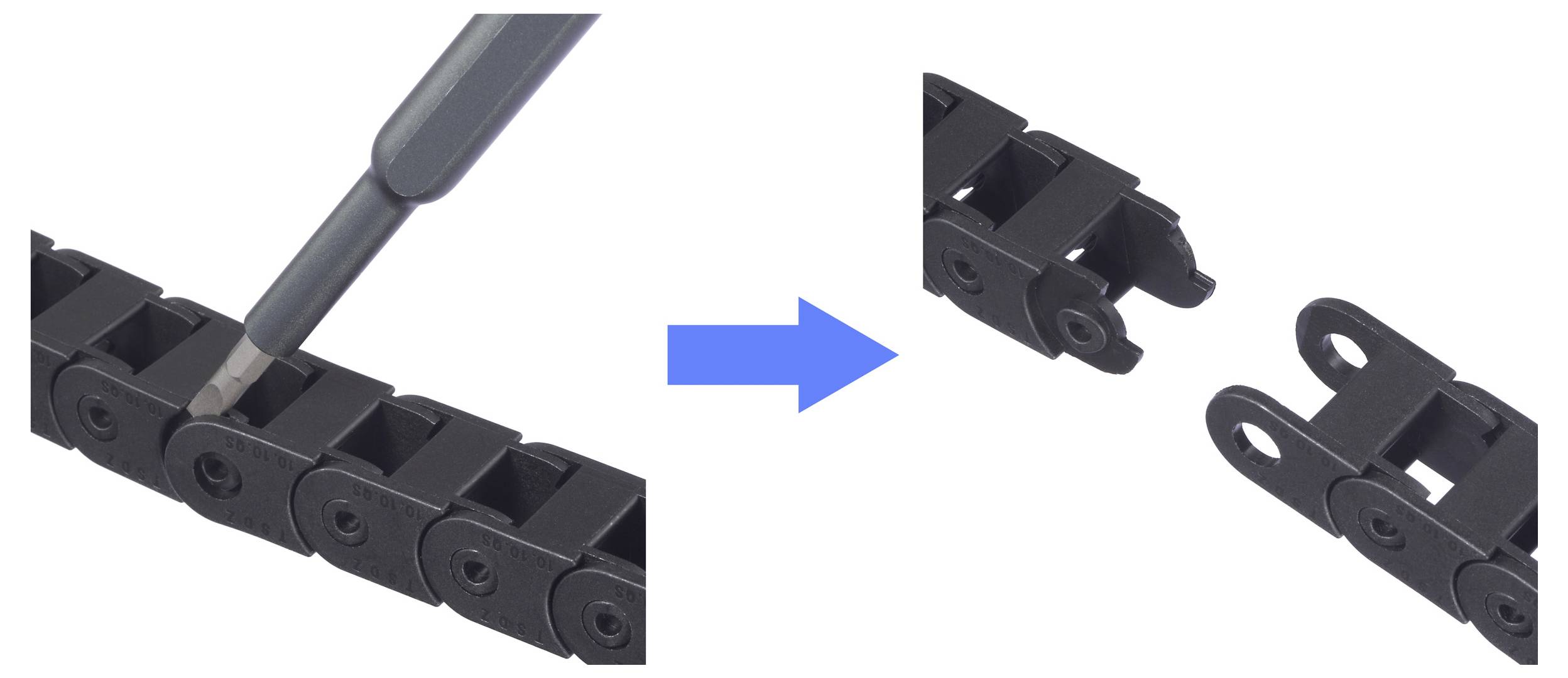 TRU COMPONENTS TC-14376380 Chaîne de transmission d'énergie-3