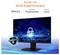 Un moniteur d'ordinateur affiche un symbole de sécurité sur l'écran. Au-dessus, il est écrit « Sécurisé avec ASUS ExpertGuardian » en orange.