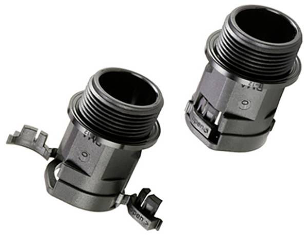 ABB 7TCA292001R1667 EcoGuard PMA Fitting,PA6 repurp.,NW12,M20,IP66,bl BRND-M202 Raccord à visser noir M16 x 1.5 10 mm droit 100 pc(s)