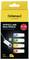 L'emballage « Intenso Office Line Multipack USB-A Flash Drives » affiche quatre lecteurs de couleurs différentes, étiqueté « 5x16 GB » multipack.