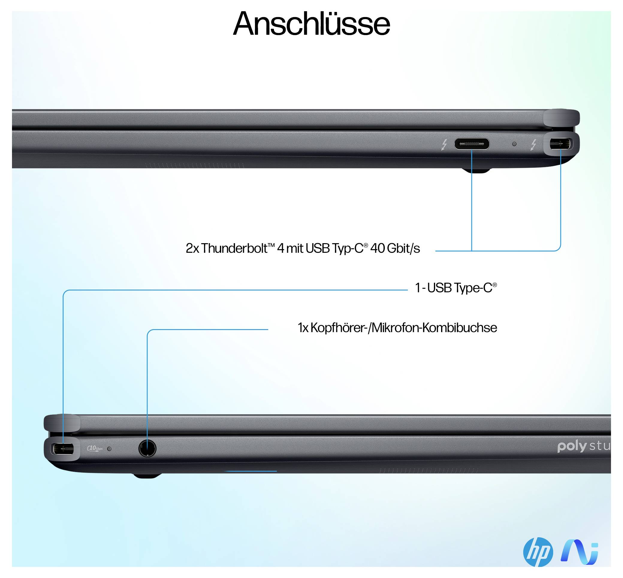 Un ordinateur portable noir affichant l'écran de bureau Windows avec des icônes et le menu Démarrer ouvert, sur un fond neutre.