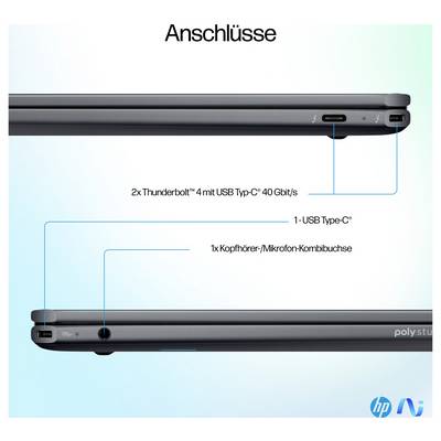 Un ordinateur portable noir affichant l'écran de bureau Windows avec des icônes et le menu Démarrer ouvert, sur un fond neutre.