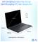 « HP OmniBook Ultra Flip 14 pouces » Ordinateur portable 2-en-1. Dimensions : 313,7 mm x 216,25 mm x 14,9 mm. Poids : 1,35 kg. Couleur : Gris Éclipse. Finition : Aluminium.