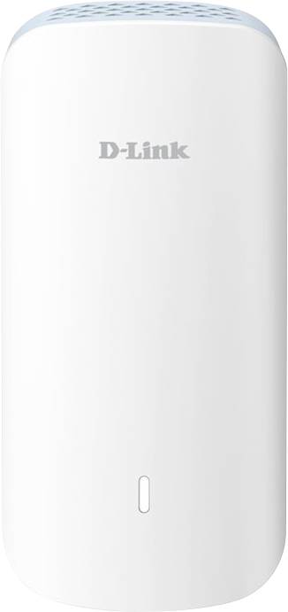 Un routeur Wi-Fi D-Link blanc avec quatre antennes, conçu pour améliorer la connectivité Internet sans fil dans un environnement domestique ou de bureau.