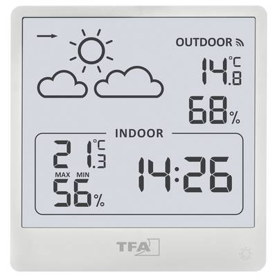 TFA Dostmann Funk-Wetterstation CLEO 35.1176.02 Station météo radiopilotée Prévisions météorologiques 12 à 24 heures Nom-1