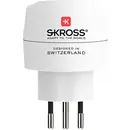 Skross 1.500272C-E Adaptateur de voyage SKROSS - Europe to Switzerland Italy Braz Single adapter