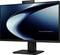 Un élégant moniteur ASUS ExpertCenter sur un socle noir, affichant un design d'onde abstraite avec le texte 'ASUS ExpertCenter' sur l'écran.