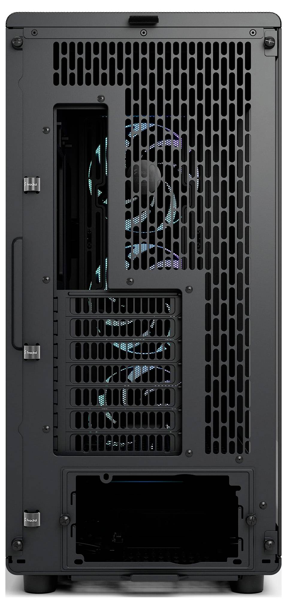 Un haut-parleur de tour blanc et élancé avec une grille avant en maille, conçu pour une sortie audio claire.