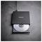 Lecteur CD USB externe avec le logo « Intenso » et un CD-RW de 700 Mo partiellement éjecté du lecteur sur une surface sombre.