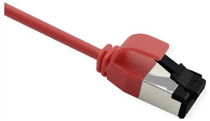 Roline 21.15.3220 RJ45 Câble réseau, câble patch CAT 8.1 U/FTP 0.15 m rouge 1 pc(s)-2