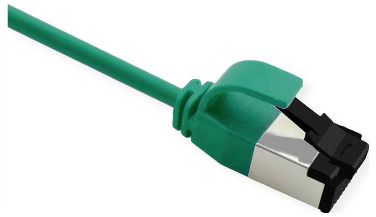 Roline 21.15.3242 RJ45 Câble réseau, câble patch CAT 8.1 U/FTP 0.5 m vert 1 pc(s)-2
